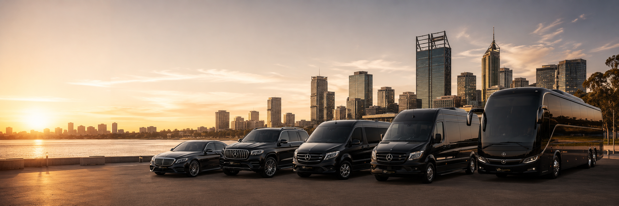 VIP Charter luxury chauffeur quote request Perth